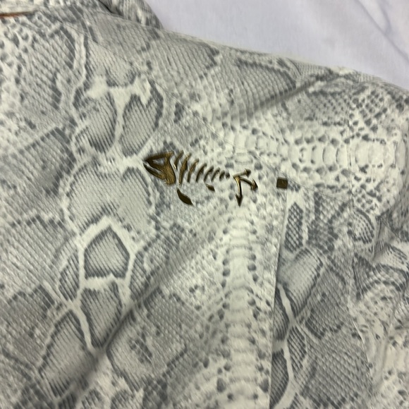 Descent DNA Men’s. SKI jacket no hood Snakeskin Print Size Large - Picture 8 of 11